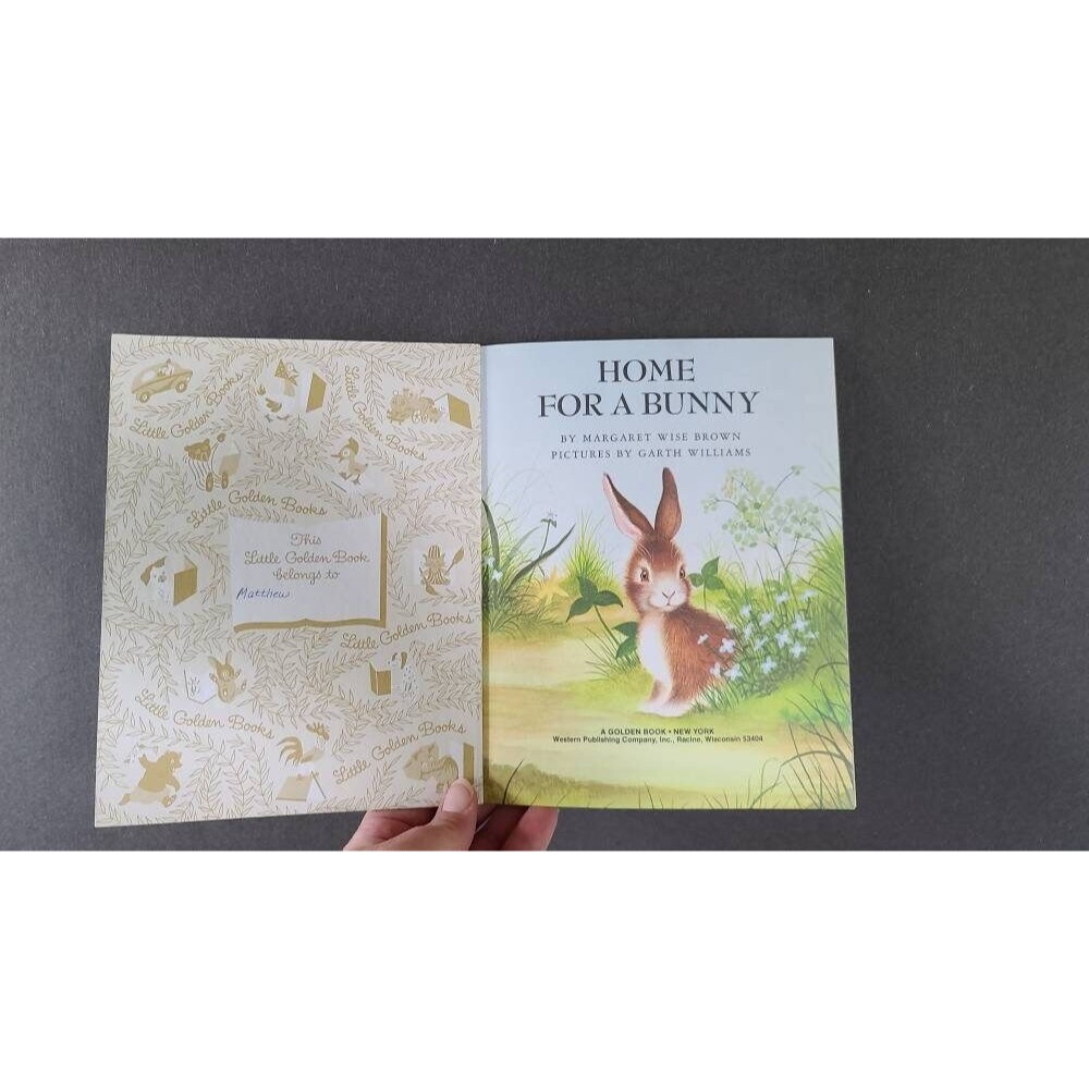 Home For A Bunny, A Little Golden Book - Picture 2 of 10